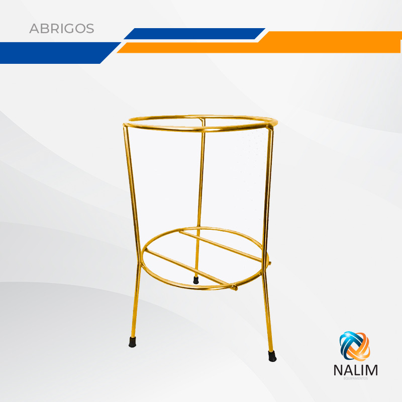 Suporte de Solo Bicromatizado Extintor - PQS 4 e 6Kg / AP 10L