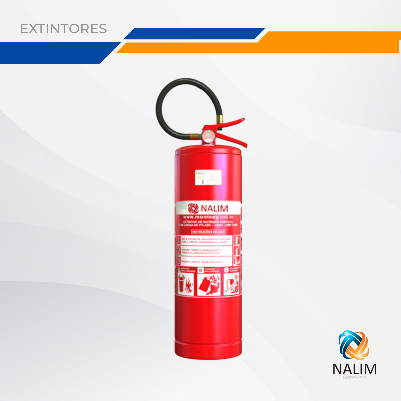 Extintor Pó Químico ABC 12 KG
