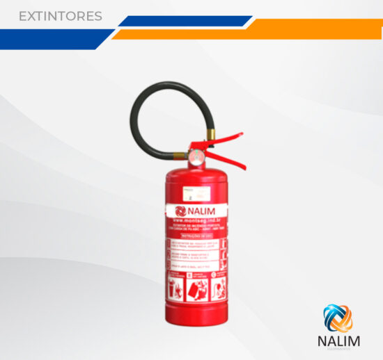 Extintor Pó Químico ABC 4 KG