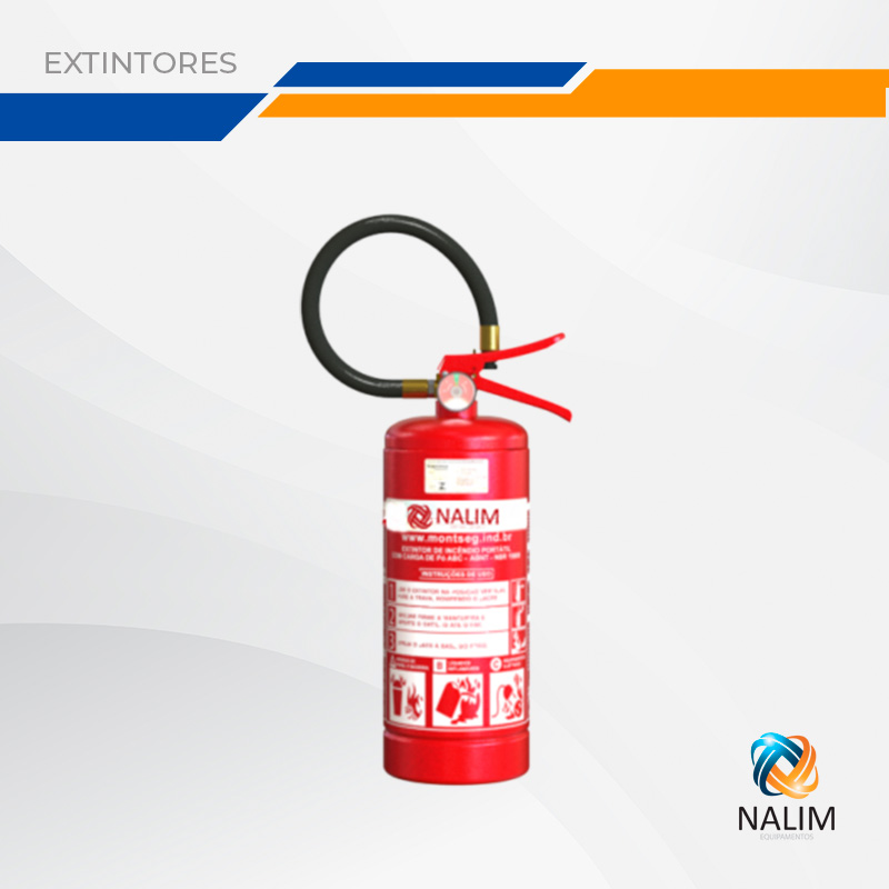 Extintor Pó Químico ABC 4 KG