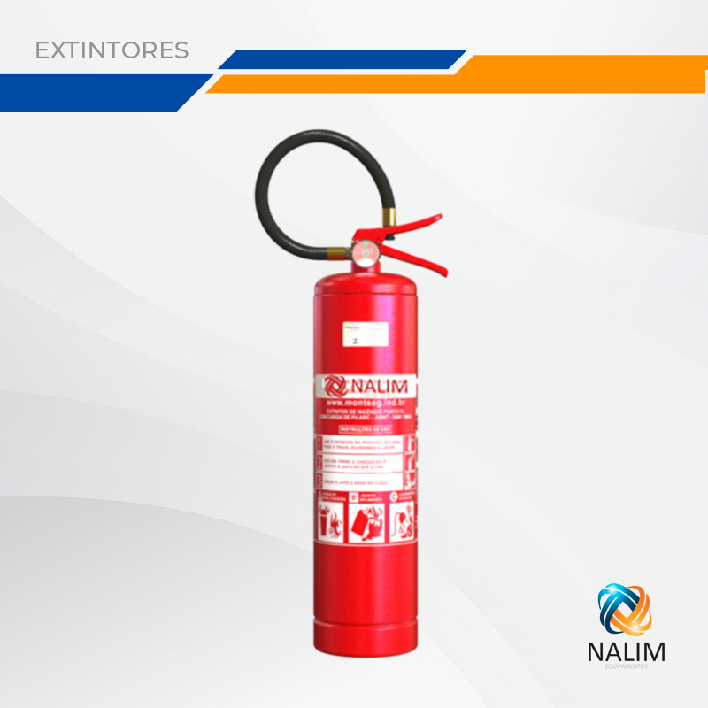 Extintor Pó Químico ABC 6 KG