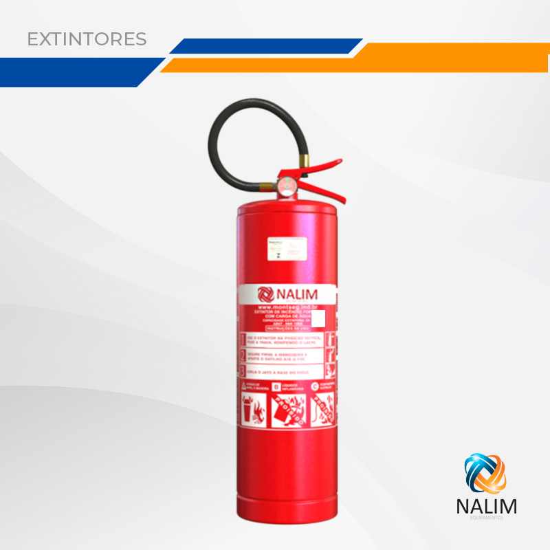 Extintor Água Pressurizada 10L