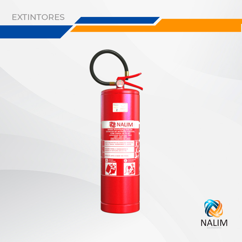 Extintor Pó Químico BC 12 KG