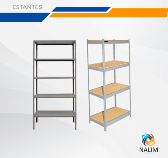Estante para Materiais Diversos – 70 kg por Nível