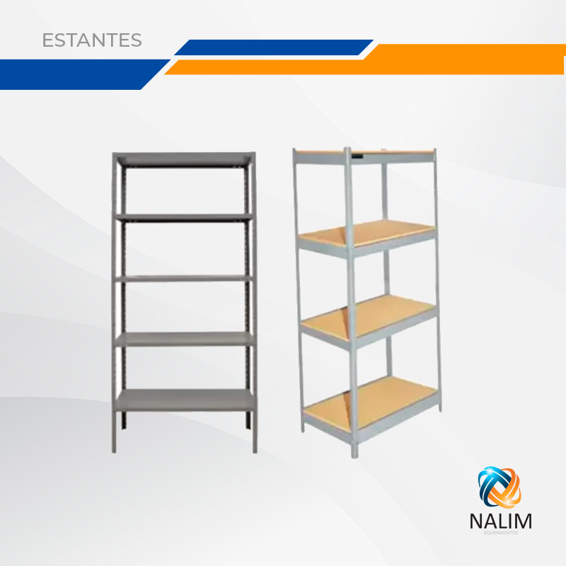 Estante para Materiais Diversos – 70 kg por Nível
