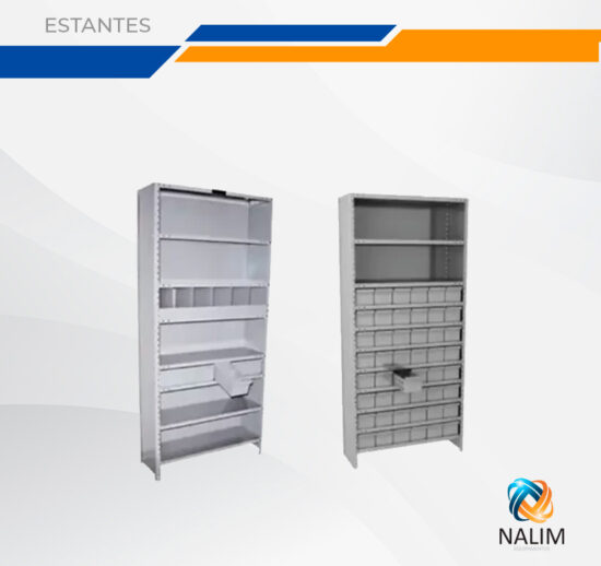 Estante com Base em MDF – até 500 kg por Nível
