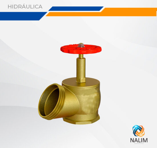 Válvula Angular 2.1/2" x 45° PN 10 – Predial