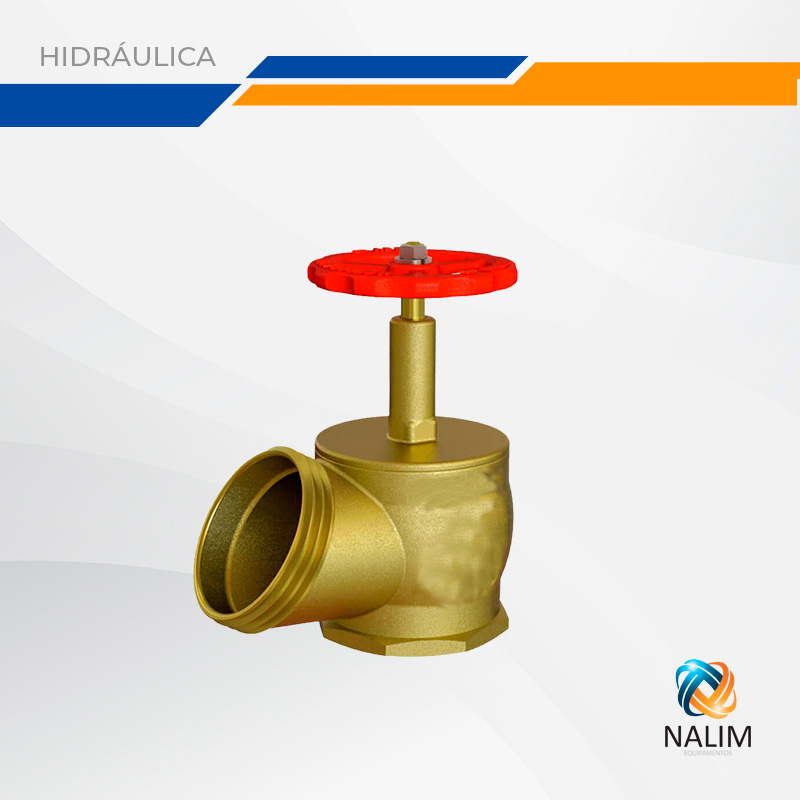 Válvula Angular 2.1/2" x 45° PN 10 – Predial