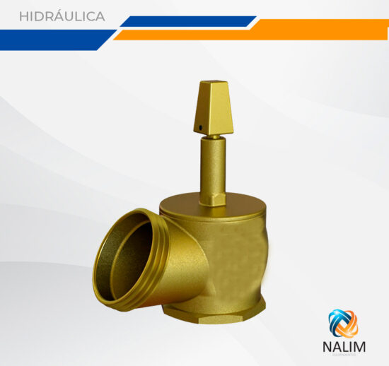 Válvula Angular 2.1/2" x 45° PN 10 – para Recalque