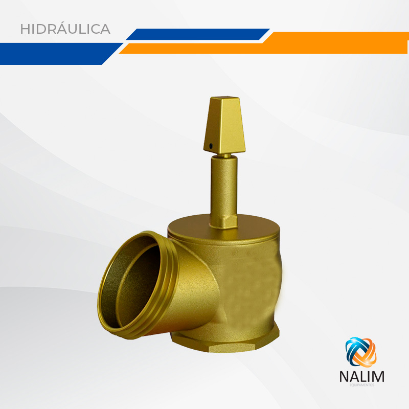 Válvula Angular 2.1/2" x 45° PN 10 – para Recalque