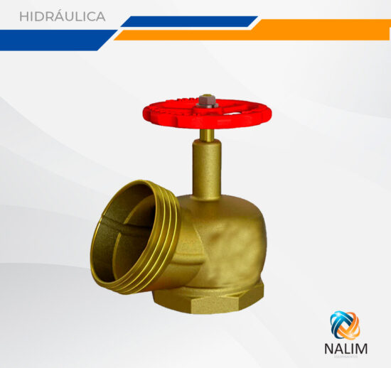 Válvula Angular 2.1/2" x 45° PN 10 – Monobloco
